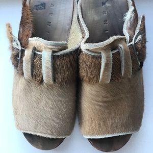 Marni open toe clogs